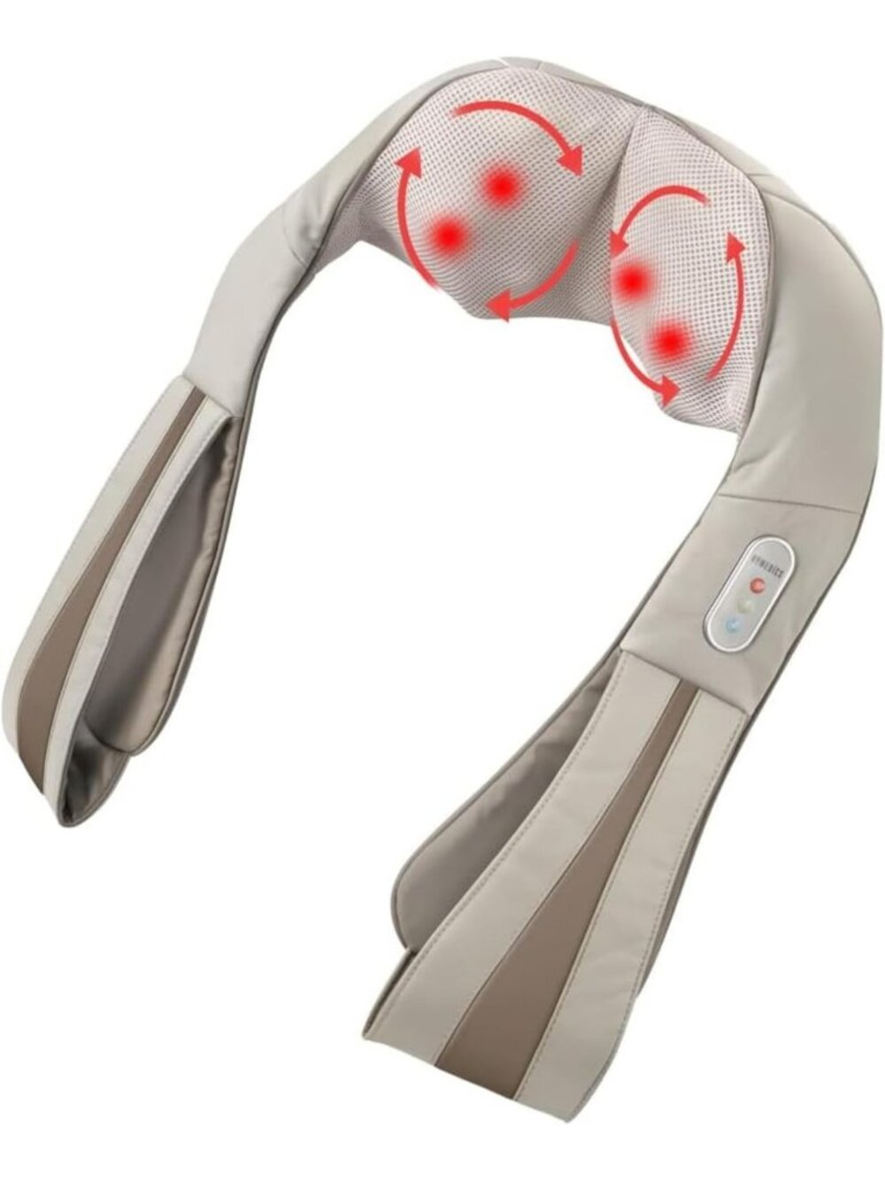 Deluxe Shiatsu Neck & Shoulder Massager with Heat - Relaxation & Pain Relief
